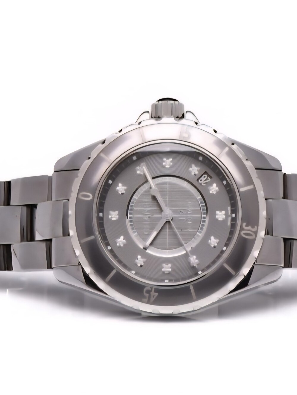 CHANEL J12 CERAMIC Silver Watch - Silver